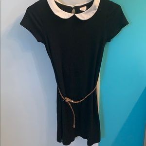 Wonder Nation black ribbed dress
